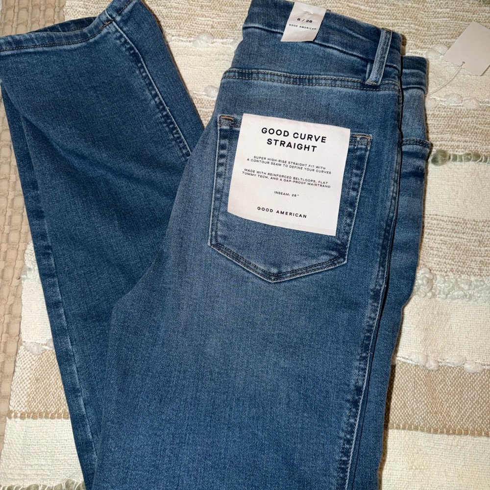 Good American Indigo Denim Jeans